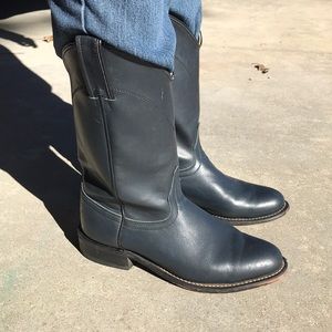 Laredo navy cowboy boots sz 7M